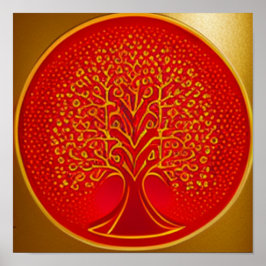 Póster Tree of Life Sephirot Poster