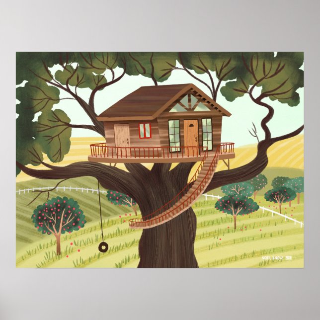 Póster Treehouse (Frente)
