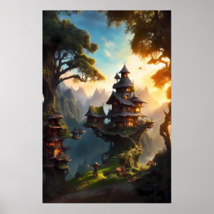 Póster Treehouses Poster