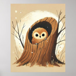 Póster Treetop Spy