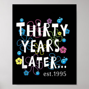 Póster Treinta años después 30 años de edad regalo de cum
