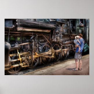 Póster Tren - 90 Great Western - Todos a bordo