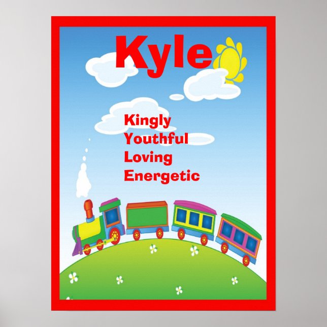 Póster Tren A Los Niños Del Ferrocarril Cualquier Nombre  (Frente)