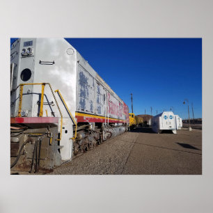 Póster Tren Auto Uno