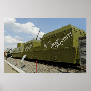 Póster Tren blindado