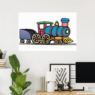 Póster Tren bombeo