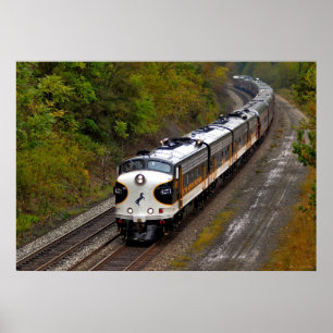 Póster Tren clásico