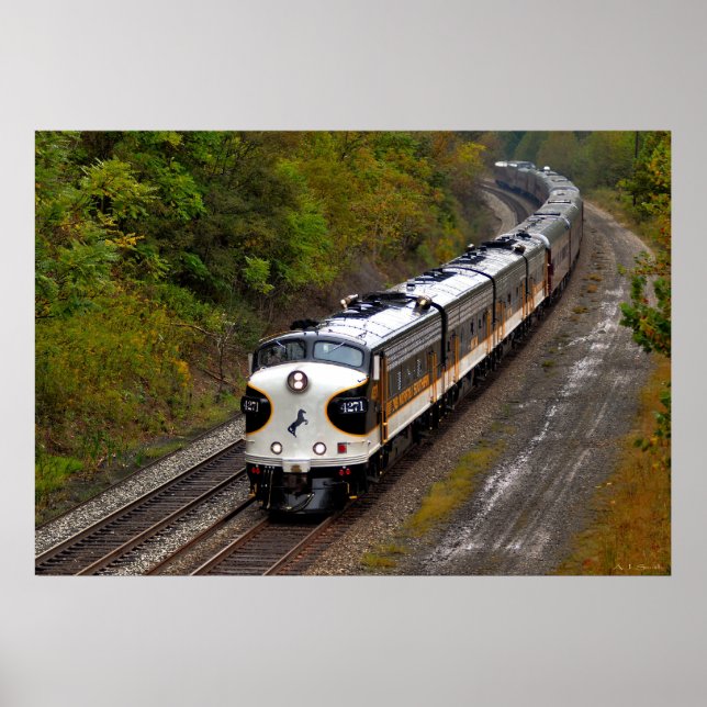 Póster Tren clásico (Frente)