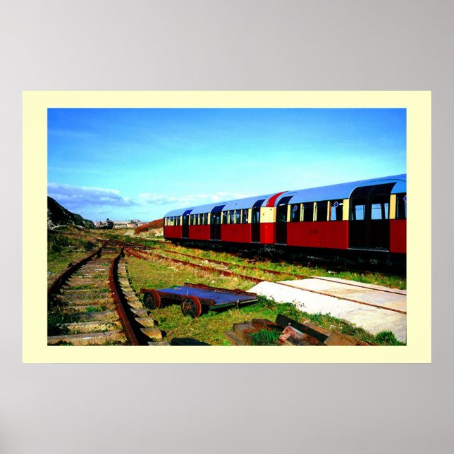 Póster Tren de Alderney (Frente)