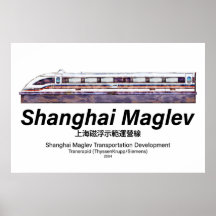 Tren de alta velocidad Shanghai Maglev SMT Transra