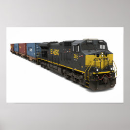 Póster Tren de Carga Desal