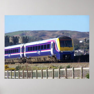 Póster Tren de Conwy