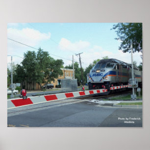 Póster Tren de desplazamiento