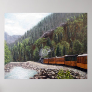 Póster Tren de Durango