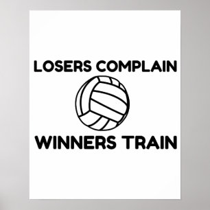 PÓSTER TREN DE GANADORES DE VOLEIBOL