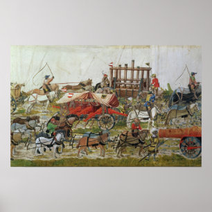 Póster Tren de la artillería de Maximiliano I