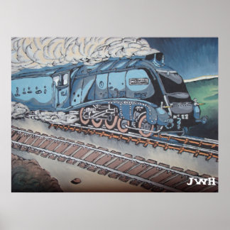 Póster Tren de Mallard