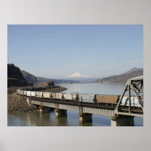 Póster Tren de Oregon
