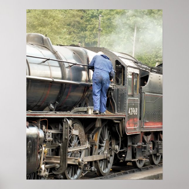 PÓSTER TREN DE VAPOR (Frente)