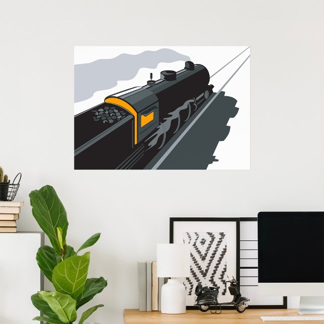 Póster Tren de vapor (Subido por el creador)