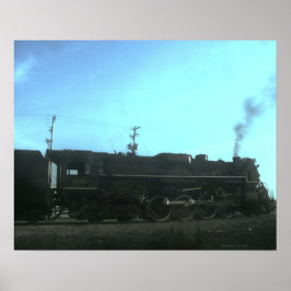 Póster Tren de vapor