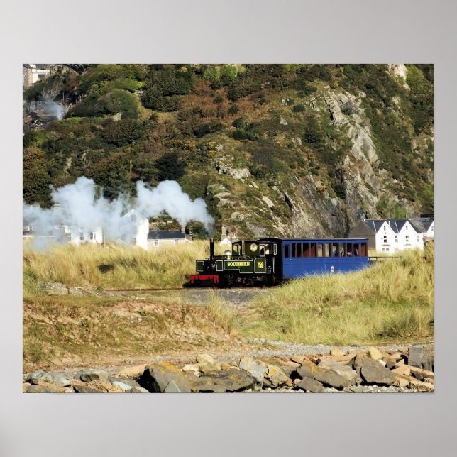 PÓSTER TREN DE VAPOR (Frente)