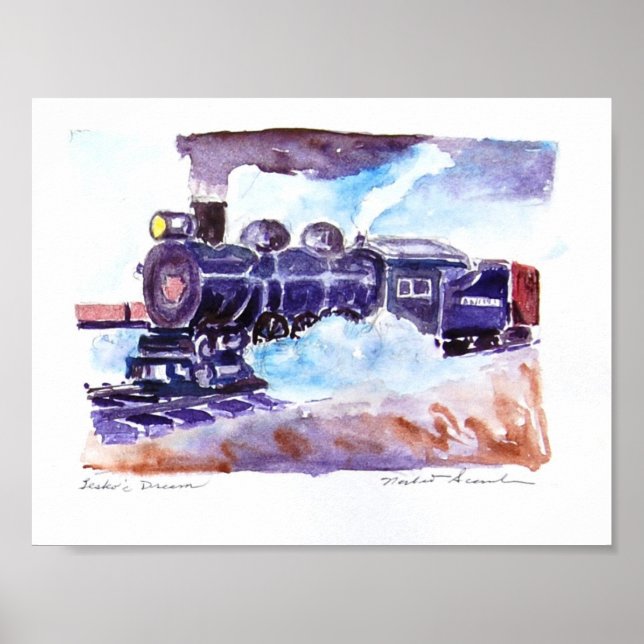 Póster tren de vapor02 (Frente)