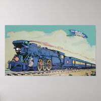 Tren del Cometa Azul Central de Nueva Jersey