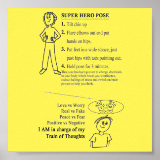 Póster Tren del pensamiento - Recordatorios de la presión