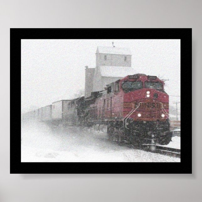 Póster Tren desde ningún lugar (Frente)