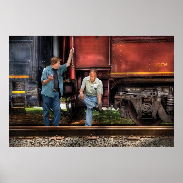 Póster Tren - Disparando la brisa (Frente)