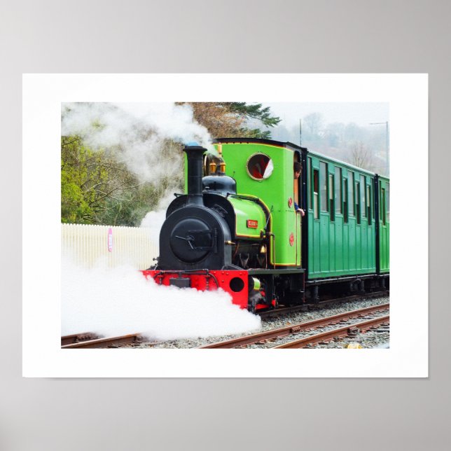Póster tren Dolbadarn (Frente)