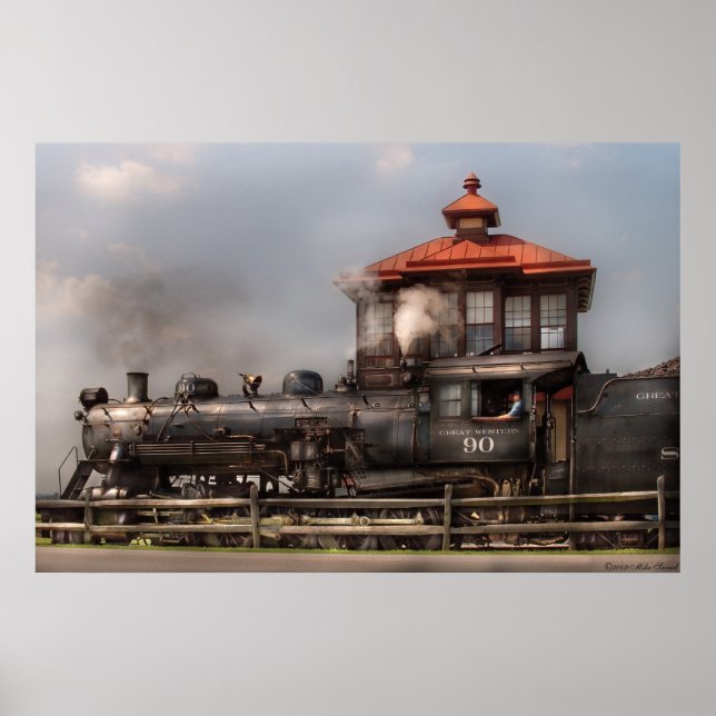 Póster Tren - El Gran Occidental 90 (Frente)