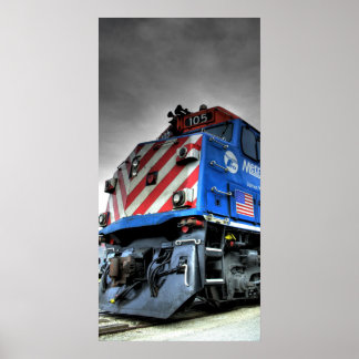 Póster Tren HDR