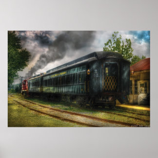 Póster Tren - Listo para Rodar