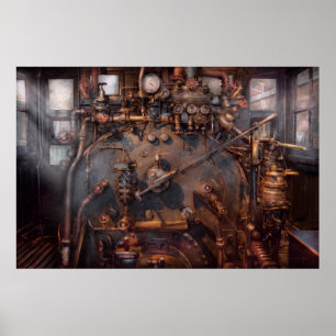 Póster Tren - Locomotora - Furioso
