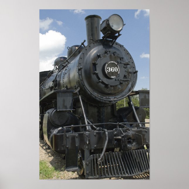 Póster Tren Negro (Frente)