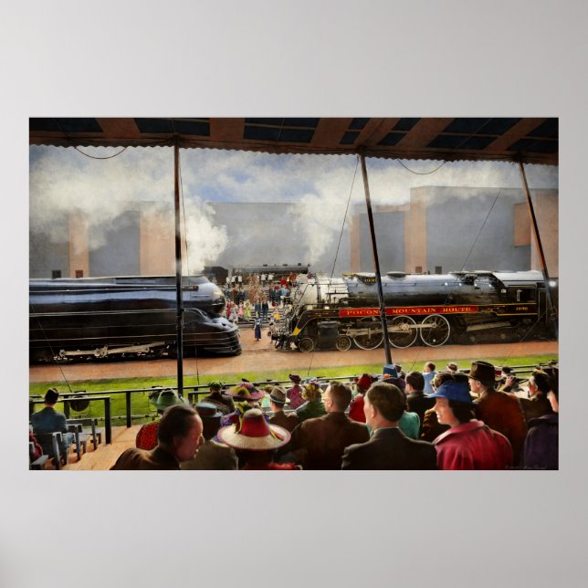 Póster Tren - Pageant del Ferrocarril 1939 (Frente)