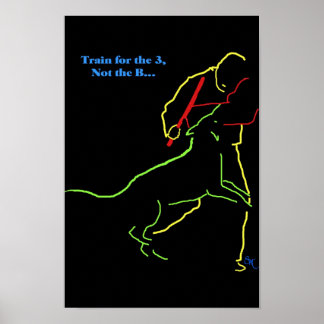 Póster Tren para 3