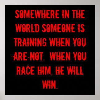 Póster ¡Tren para ganar!