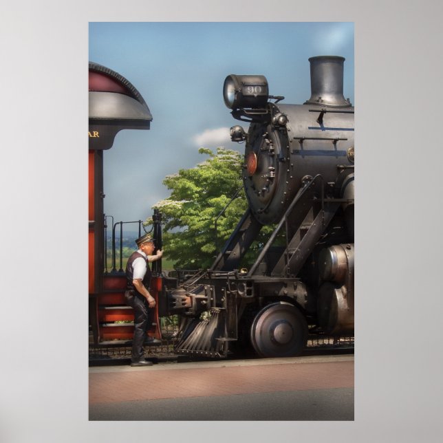 Póster Tren - Todos a bordo (Frente)