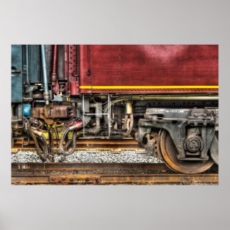 Póster Tren - Unido en un sindicato