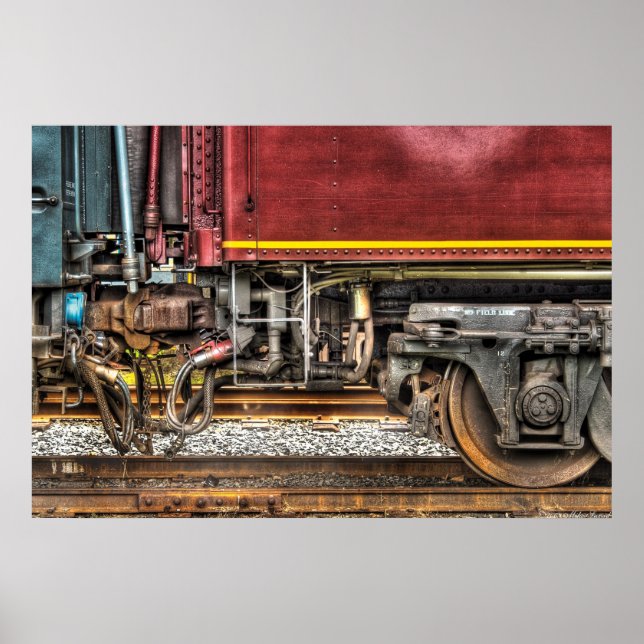Póster Tren - Unido en un sindicato (Frente)