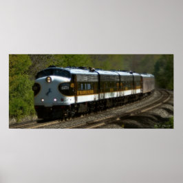 Póster Tren Vintage