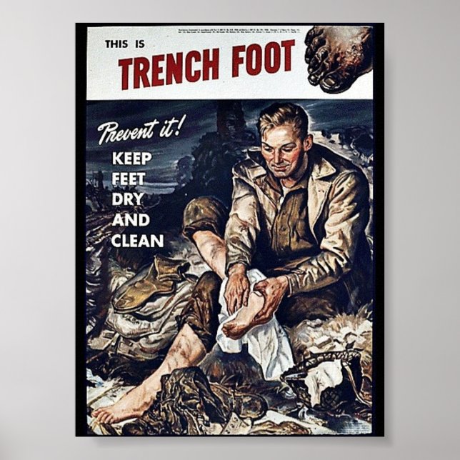 Póster Trench Foot (Frente)