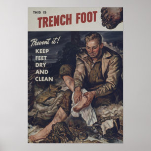 Póster Trench Foot