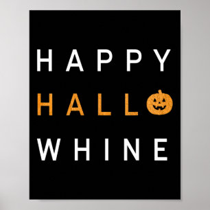 Póster Trendy Halloween Happy Hello Whine