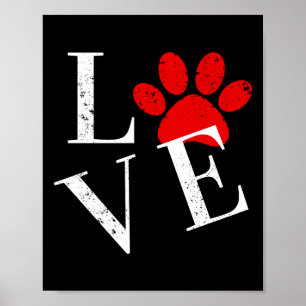 PÓSTER TRENDY LOVE DOG PAW