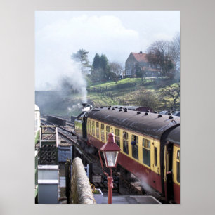 PÓSTER TRENES DE VAPOR