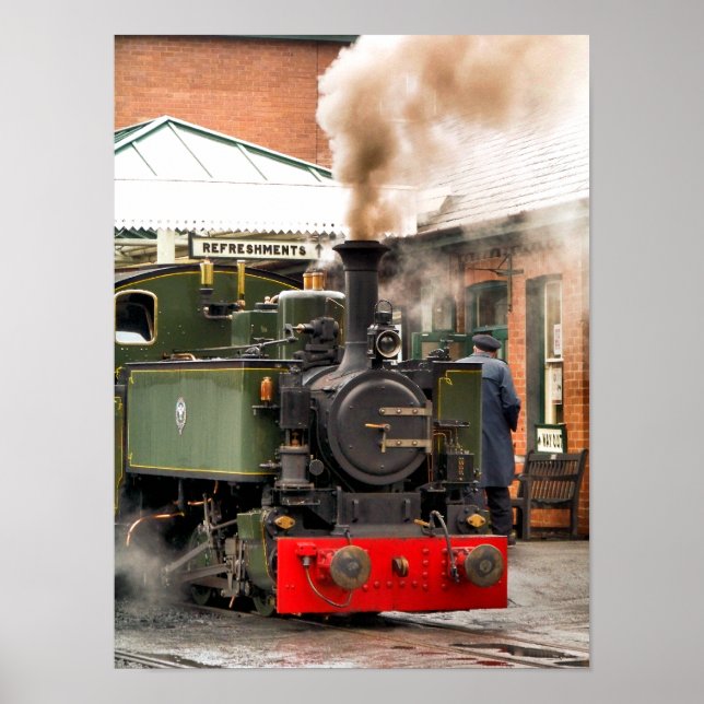 PÓSTER TRENES DE VAPOR (Frente)